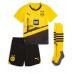 Borussia Dortmund Donyell Malen #21 Replika Babykläder Hemma matchkläder barn 2023-24 Korta ärmar (+ Korta byxor)